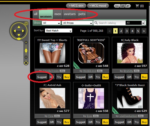 imvu access pass items