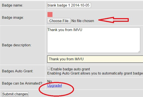 How to Make a Badge on IMVU?