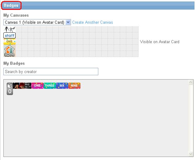 IMVU on X: Retweet this if you have Badge Canvases! #imvu #badgecanvas   / X