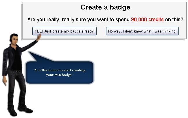 IMVU Creator : How to make badges 