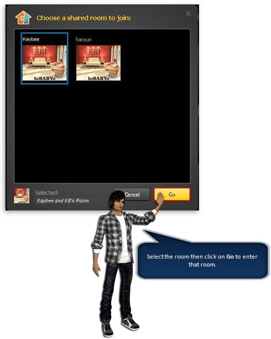 The IMVU Shared Room Feature