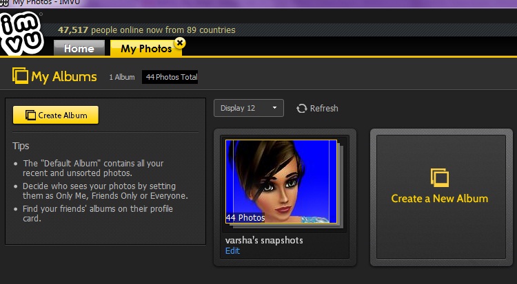 imvu old version login