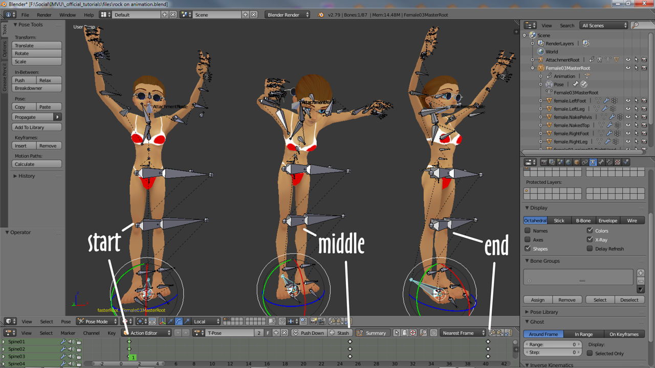 Animating in Blender – IMVU Create