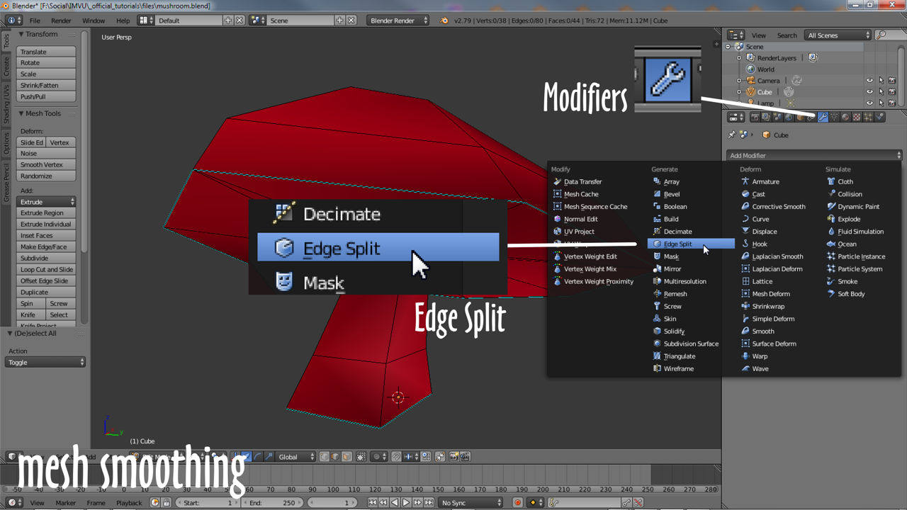 Improving Mesh Smoothing tool in Blender