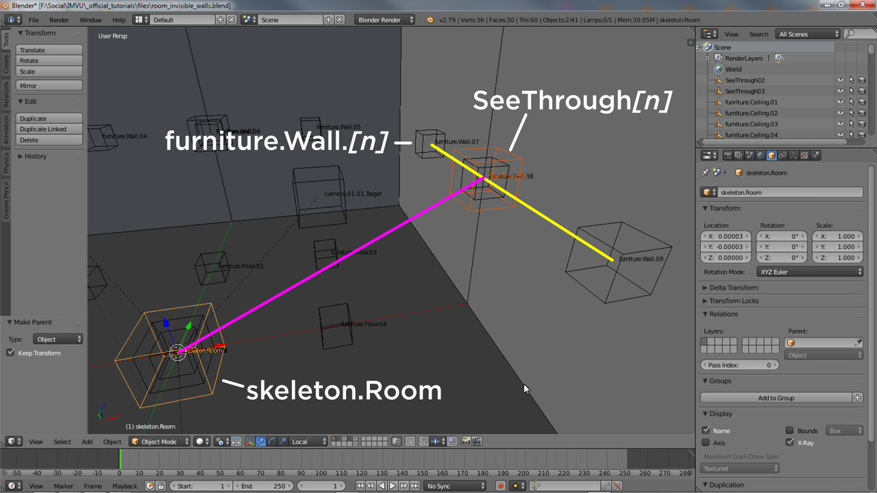 See-through node can also control other node types when linked