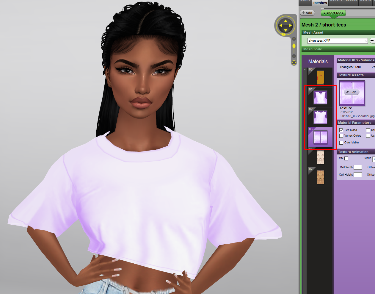 → COMO CRIAR CAMISETAS NO IMVU