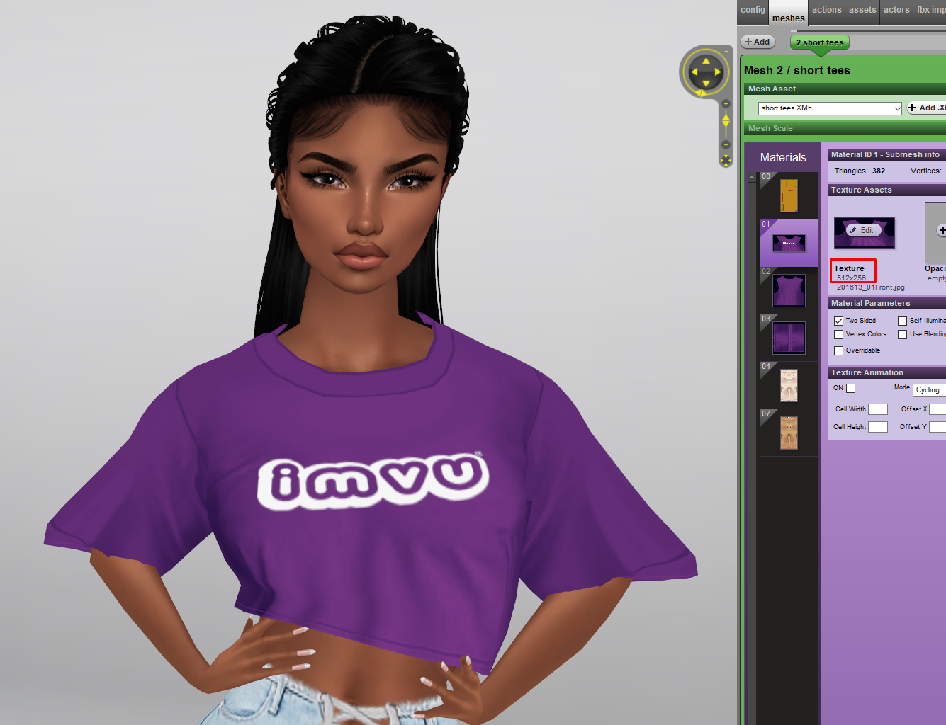 → COMO CRIAR CAMISETAS NO IMVU