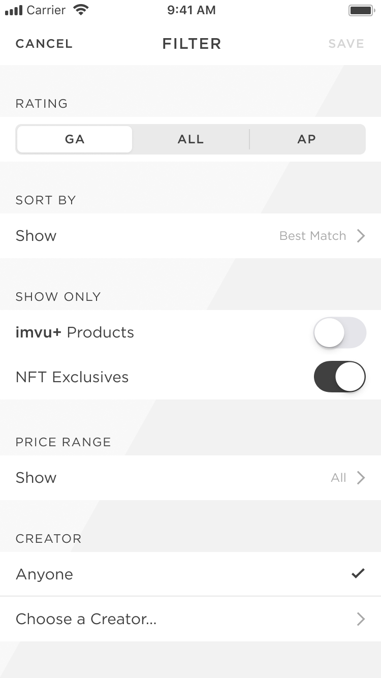 How to Buy NFTs on IMVU