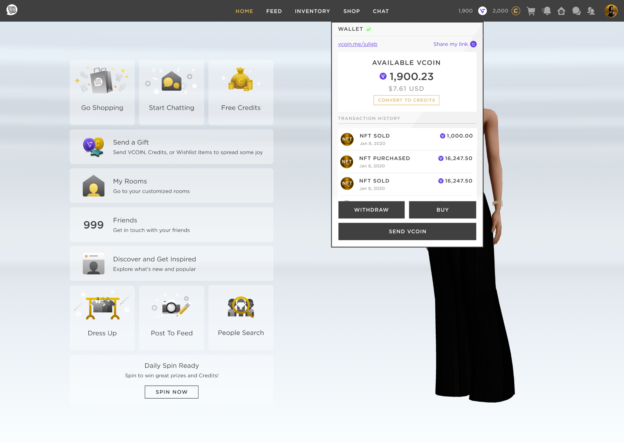 How to Resell NFTs on IMVU