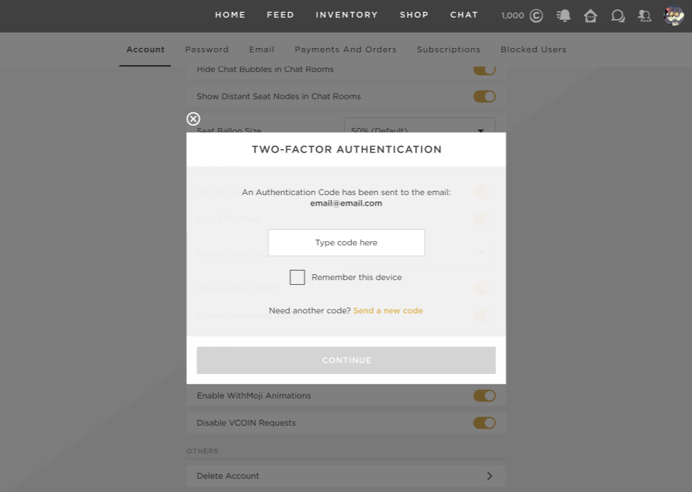 How to Delete Your Account on IMVU site